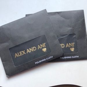 Alex and ani polishing cloths